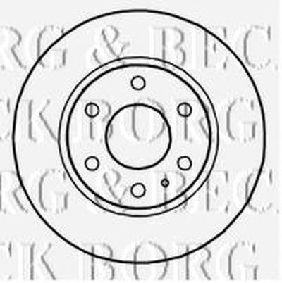 Тормозной диск BORG & BECK купить