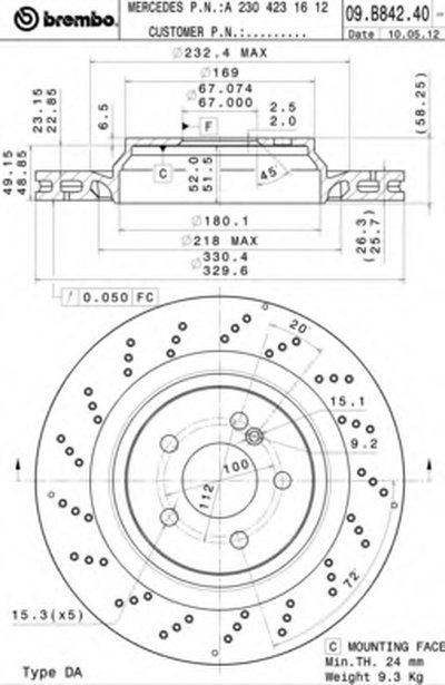 Тормозной диск COATED DISC LINE AP купить