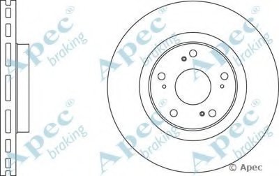 Тормозной диск APEC braking купить