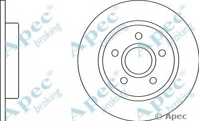 Тормозной диск APEC braking купить