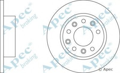 Тормозной диск APEC braking купить