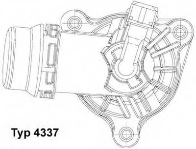 Термостат BMW 3 (E46) 1.6/1.8i (N42/N46)/(E90) 2.0i (N45/N46) 02-12 (105°C)