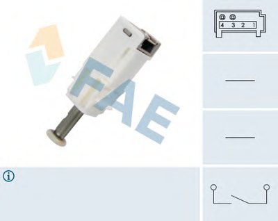 Выключатель, привод сцепления (Tempomat) FAE купить