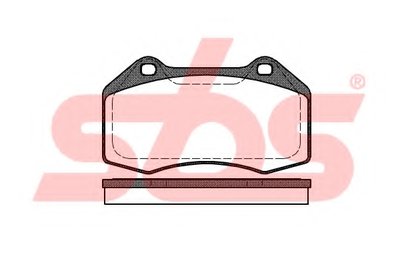 Комплект тормозных колодок, дисковый тормоз sbs купить