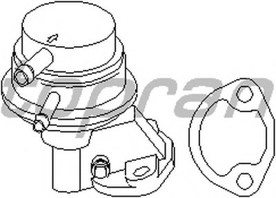 Топливный насос TOPRAN купить