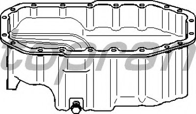 Масляный поддон TOPRAN купить
