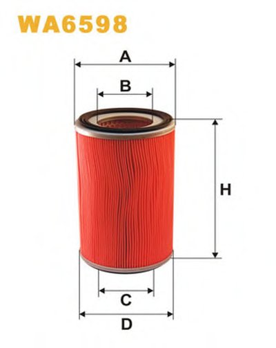 Воздушный фильтр WIX FILTERS купить