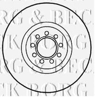 Тормозной диск BORG & BECK купить