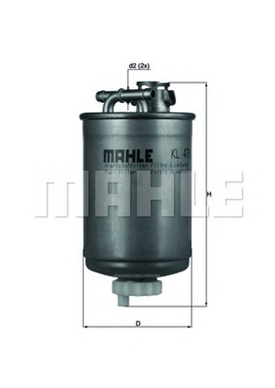 Топливный фильтр MAHLE ORIGINAL Придбати