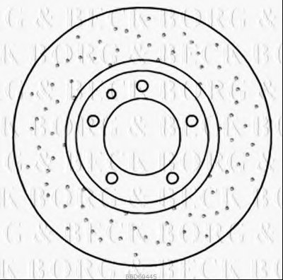 Тормозной диск BORG & BECK купить