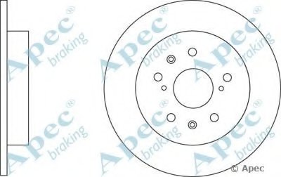 Тормозной диск APEC braking купить