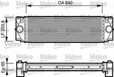 Радиатор интеркулера MB Sprinter 2.2-3.0 CDI 06-