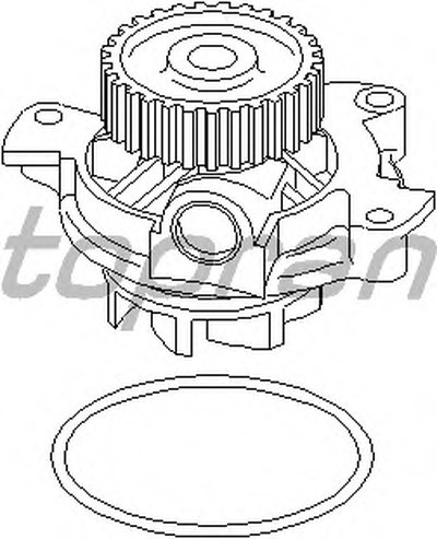 Водяной насос TOPRAN купить