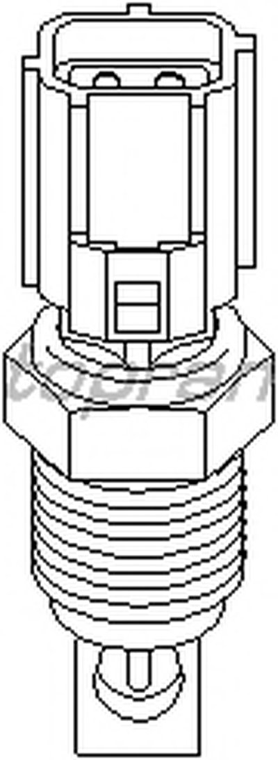 Датчик, температура впускаемого воздуха TOPRAN купить