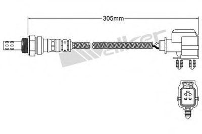 Лямда-зонд WALKER PRODUCTS купить