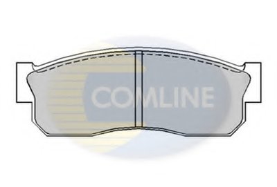 Комплект тормозных колодок, дисковый тормоз Comline COMLINE купить