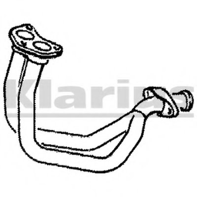 Труба выхлопного газа KLARIUS купить