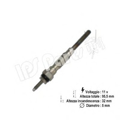 Изолятор, свеча накаливания IPS Parts IPS Parts купить
