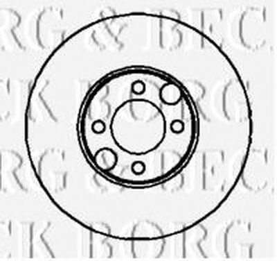 Тормозной диск BORG & BECK купить