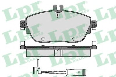 Комплект тормозных колодок, дисковый тормоз LPR купить