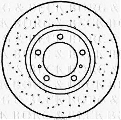 Тормозной диск BORG & BECK купить
