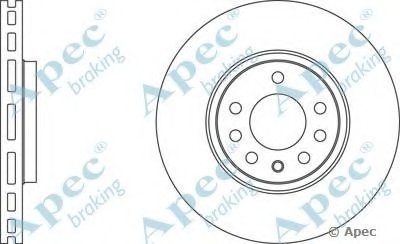 Тормозной диск APEC braking купить