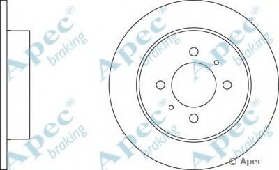 Тормозной диск APEC braking купить