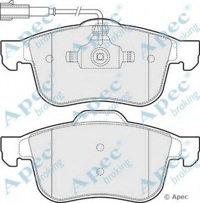 Комплект тормозных колодок, дисковый тормоз APEC braking купить