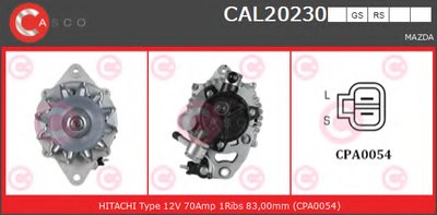 Генератор REMANUFACTURED SERIES CASCO купить