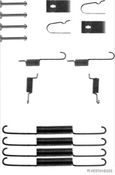 Комплектующие, тормозная колодка HERTH+BUSS JAKOPARTS купить