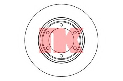 Тормозной диск NK Купить