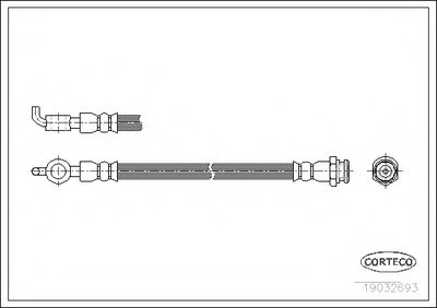 Тормозной шланг CORTECO купить