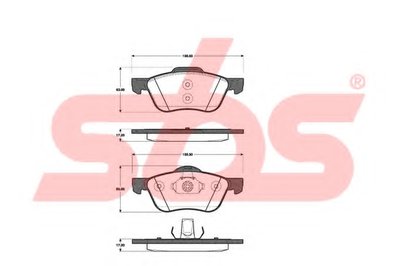 Комплект тормозных колодок, дисковый тормоз sbs купить