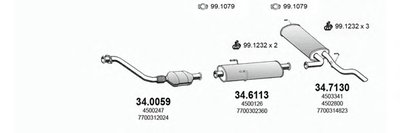 Система выпуска ОГ ASSO купить