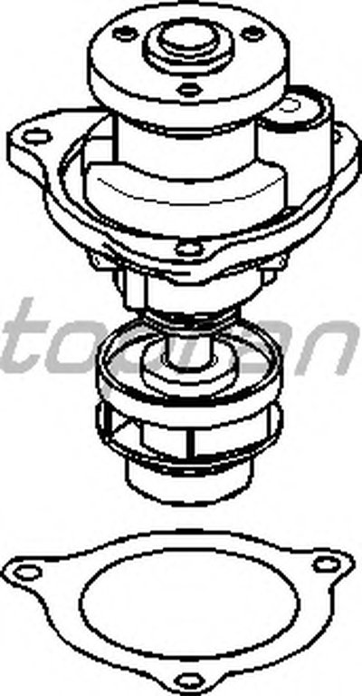 Водяной насос TOPRAN купить