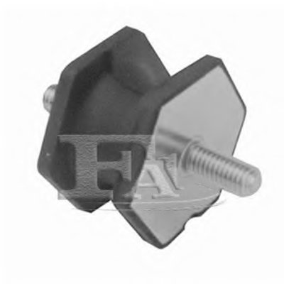 Кронштейн крепления глушителя Renault Espace 2.0/2.1TD -96 (резинометаллический)