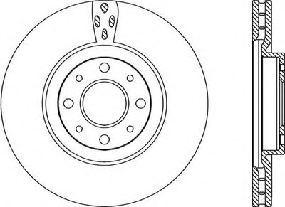 Тормозной диск ADAPTIVE OPEN PARTS купить