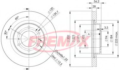 Тормозной диск Premium Carbon + FREMAX купить