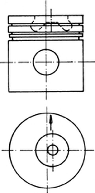 Поршень KOLBENSCHMIDT купить