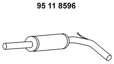 Средний глушитель выхлопных газов EBERSPÄCHER купить