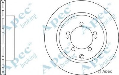 Тормозной диск APEC braking купить