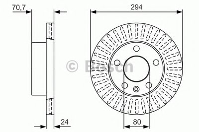 Тормозной диск BOSCH купить