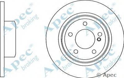 Тормозной диск APEC braking купить