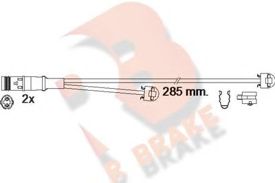 Сигнализатор, износ тормозных колодок R BRAKE купить