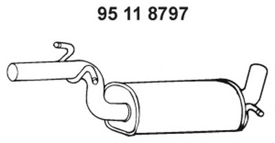 Предглушитель выхлопных газов EBERSPÄCHER купить