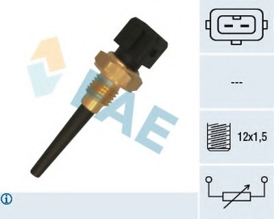 Датчик, температура впускаемого воздуха; Датчик, температура охлаждающей жидкости FAE купить