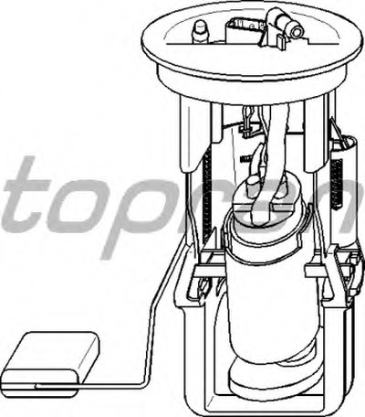 Топливный насос TOPRAN купить