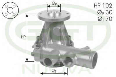 Водяной насос GGT купить