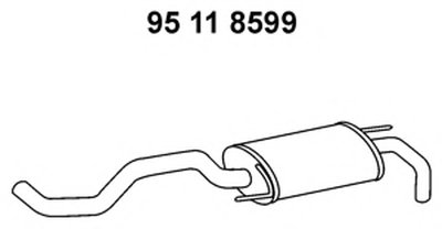 Глушитель выхлопных газов конечный EBERSPÄCHER купить