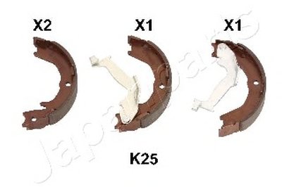 Комплект тормозных колодок, стояночная тормозная система JAPANPARTS купить
